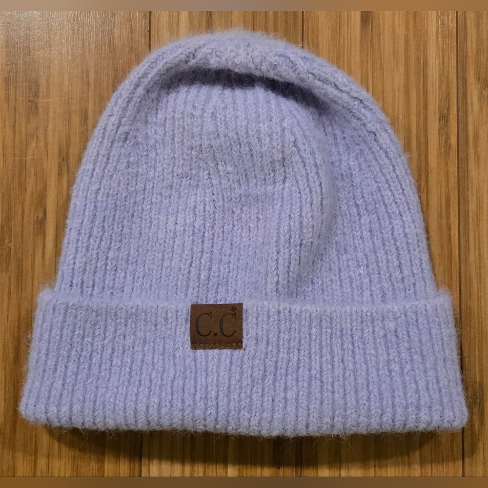 NWOT CC Light Purple Knit Hat